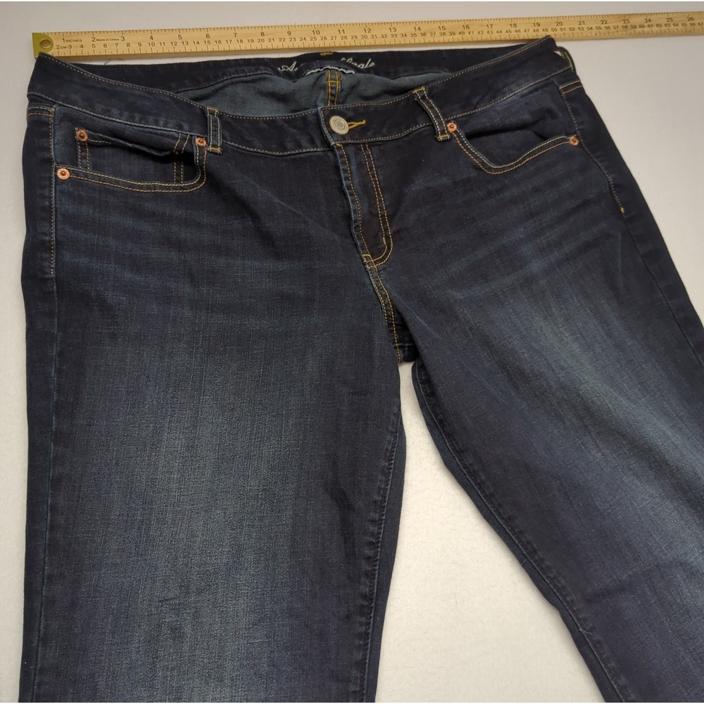American Eagle Jeans Womens 18 Favorite Boyfriend Flare Super Stretch